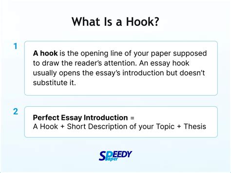 what does the hook mean in an essay what is the purpose of using a hook in an essay